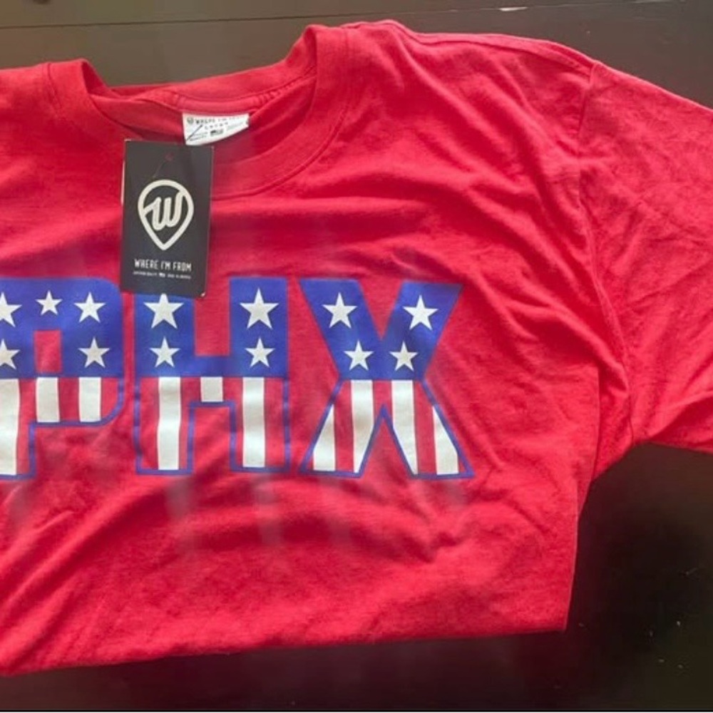 Red PHX men T-Shirt